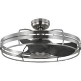 Bastrop 3 Blade Ceiling Fan with Wall Bracket 26 Inches Wide by Progress - P250096