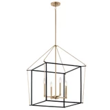 Eisley 4 Light Large Foyer Pendant 30 Inch Tall by Kichler - 52627