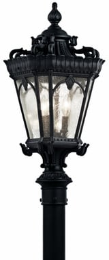Tournai 3 light Post 27 inches tall by 11.75 inches wide by Kichler  - 9558