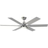 Dallam 6 Blade Ceiling Fan 60 Inches Wide by Progress - P250103
