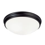 3 Light 14 Inch Wide Modern Flush Mount by Capital - 2034