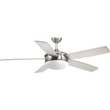 Fresno Wide Ceiling Fan 1 Light Handheld Remote 60 Inches wide by Progress - P2548
