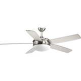 Fresno Wide Ceiling Fan 1 Light Handheld Remote 60 Inches wide by Progress - P2548