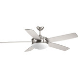 Fresno Wide Ceiling Fan 1 Light Handheld Remote 60 Inches wide by Progress - P2548