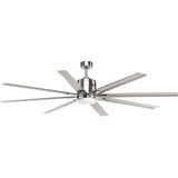 Vast Wide Ceiling Fan 1 Light Damp Rated 72 Inch wide by Progress - P2550