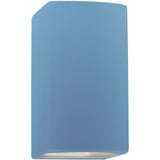 Ambiance 12W 1 LED ADA Rectangle Closed Top Wall Sconce by Justice Design - CER-5950-LED1-1000