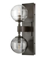 Oberon 10W 2 LED Medium Wall Sconce by Fredrick Ramond - FR30502