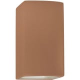 Ambiance 1 Light Large ADA Rectangular Outdoor Wall Mount by Justice Design - CER-5950W