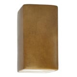 Ambiance 1 Light Large ADA Rectangular Outdoor Wall Mount by Justice Design - CER-5950W