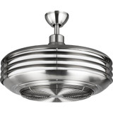 Sanford Wide Ceiling Fan 1 Light Damp Rated 22.88 x 17.75 Inch by Progress - P2594