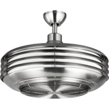 Sanford Wide Ceiling Fan 1 Light Damp Rated 22.88 x 17.75 Inch by Progress - P2594