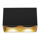 Sean Lavin 2 40° LED 10.4 Inch Length Flush Mount by Visual Comfort Modern - 700FMEXO-DL-40