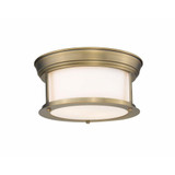 Sonna 2 Light 11 Inch Wide Steel Flush Mount by Z-Lite - 2011F10