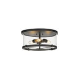 Callista 3 Light 16.5 Inch Wide Flush Mount by Z-Lite 3032F-MB - 3032F