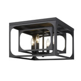 Easton 4 Light 15 Inch Wide Flush Mount by Z-Lite - 3038F