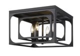 Easton 4 Light 15 Inch Wide Flush Mount by Z-Lite - 3038F