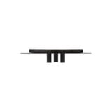 Ponte 16 11.3W 277V 1 LED 16 Inch Wide Flush Mount by Visual Comfort Modern - 700FMPNT16-277