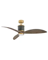 Merrick 3 Blade Ceiling Fan with Light Kit 60 Inches Wide by Hinkley - 900360F