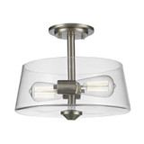 Annora 2 Light 12 Inch Wide Semi Flush Mount by Z-Lite - 428SF2