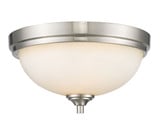 Bordeaux 2 Light 13 Inch Wide Flush Mount by Z-Lite - 435F2-B