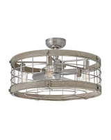 Bryce 30W 5 LED Fandelier 18.5 Inches Tall and 27 Inches Wide by Hinkley - 904627F