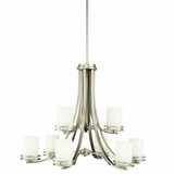 Hendrik 9 Light Large 2 Tier Chandelier by Kichler - 1674