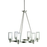 Circolo 6 Light Medium Chandelier by Kichler - 2344