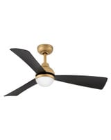 Una 3 Blade Ceiling Fan with Light Kit 44 Inch Wide by Hinkley  - 905644F