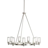 Circolo 9 Light Oversized Chandelier by Kichler - 2346