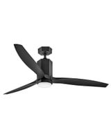 Facet 3 Blade Dual Mount Ceiling Fan with Light Kit 60 Inch W by Hinkley  - 905860