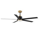 Daisy 5 Blade Ceiling Fan with Light Kit 60 Inches Wide by Maxim  - 88826