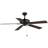 Super Max 5 Blade Ceiling Fan 14.5 Inches Tall and 52 Inches Wide by Maxim  - 88935