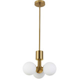 Amanda 3 Light Small Chandelier by Dainolite - AMA-153P