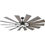 Pottery Mead Blade Ceiling Fan Includes Light Kit 72 Inch Wide by VC Fan - 14PRR72