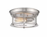 Sonna 2 Light 11 Inch Wide Flush Mount by Z-Lite - 727F10