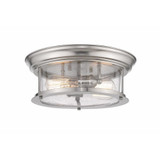 Sonna Two Light 13.5 Inch Wide Flush Mount by Z-Lite - 727F13