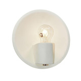 Ambiance 1 Light Shield Wall Sconce 10.25 Inch Wide by Justice Design - CER-7051