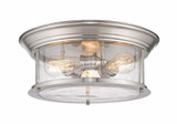 Sonna Three Light 15.5 Inch Wide Flush Mount by Z-Lite - 727F16