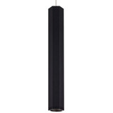 Sean Lavin 1 LED Monorail Pendant 22.5 Inch Tall by Visual Comfort Modern - MR-700-BLK-22