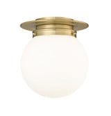 Calhoun 1 Light 9 Inch Wide Flush Mount by Z-Lite - 7505F9