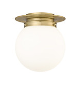 Calhoun 1 Light 9 Inch Wide Flush Mount by Z-Lite - 7505F9