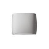 Ambiance ADA Wide Oval Small Close Top Outdoor Wall Mount by Justice Design - CER-8850W