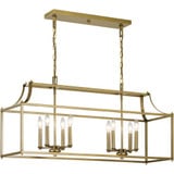 Morrigan 8 Light Candle Style Linear Linear Chandelier by Kichler - 42497