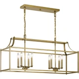 Morrigan 8 Light Candle Style Linear Linear Chandelier by Kichler - 42497