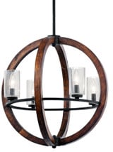 Grand Bank 4 Light Small Chandelier by Kichler - 43185