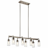 Braelyn 8 Light Small Linear Chandelier by Kichler - 43457