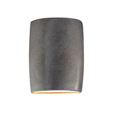 Ambiance 1 Light Open Large Cylinder Outdoor Wall Mount by Justice Design - CER-8858W