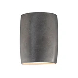 Ambiance 1 Light Open Large Cylinder Outdoor Wall Mount by Justice Design - CER-8858W