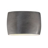 Ambiance ADA Wide Oval Large Close Top Outdoor Wall Mount by Justice Design - CER-8898W