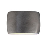 Ambiance Wide ADA Large Oval Wall Sconce Open Top Bottom by Justice Design - CER-8899